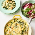 Jamie Oliver’s recipes for fish pie pasta bake and tomato and feta lentils